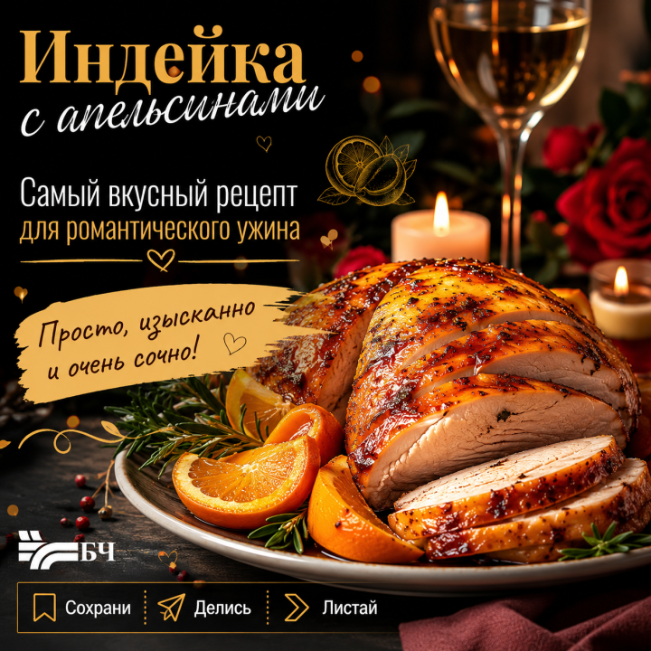 Индейка: диетический суперфуд, о котором вы забыли (карточки)