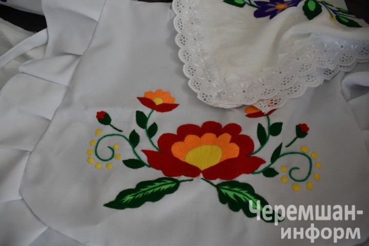 Түбән Кәминкәдән Сания Гайнуллинаның эшен Васил Шәйхразыев та бәяләгән