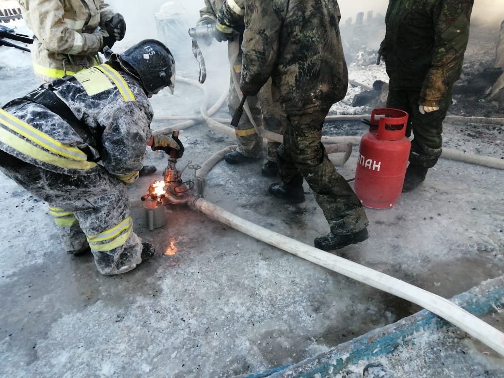 В селе Ивашкино Черемшанского района сгорел дом