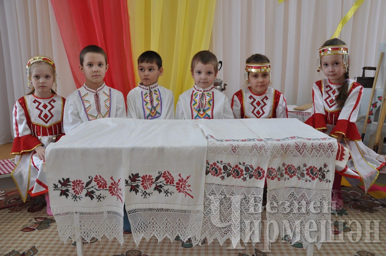 В черемшанском детском саду «Ромашка» изучают чувашские обычаи и традиции