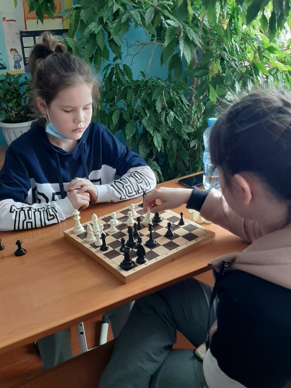 Ученики начальных классов Черемшанского района приняли участие в первенстве по шахматам