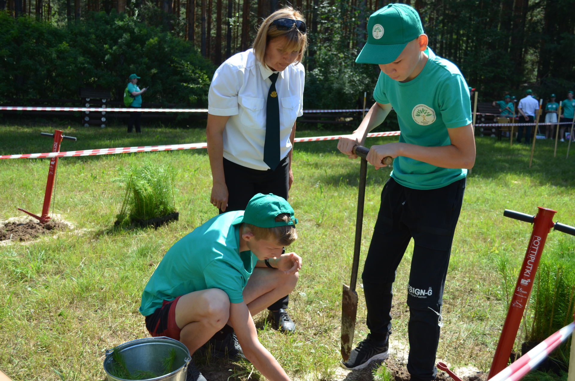 Учащиеся Черемшанского лицея приняли участие в слете “Цифровой лес”