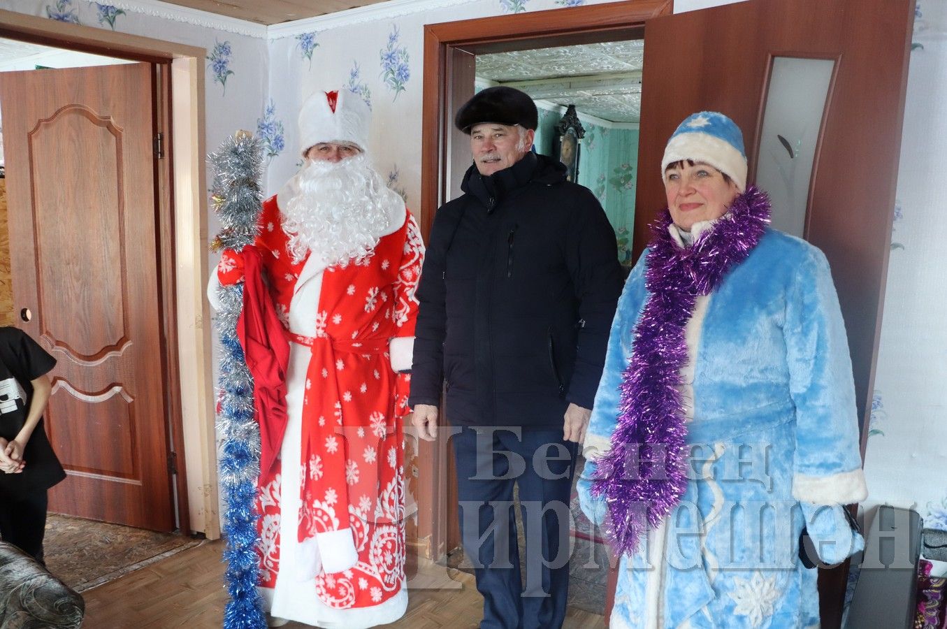 Новогоднее оформление придомовой территории семьи Суфияновых – лучшее в Черемшанском районе