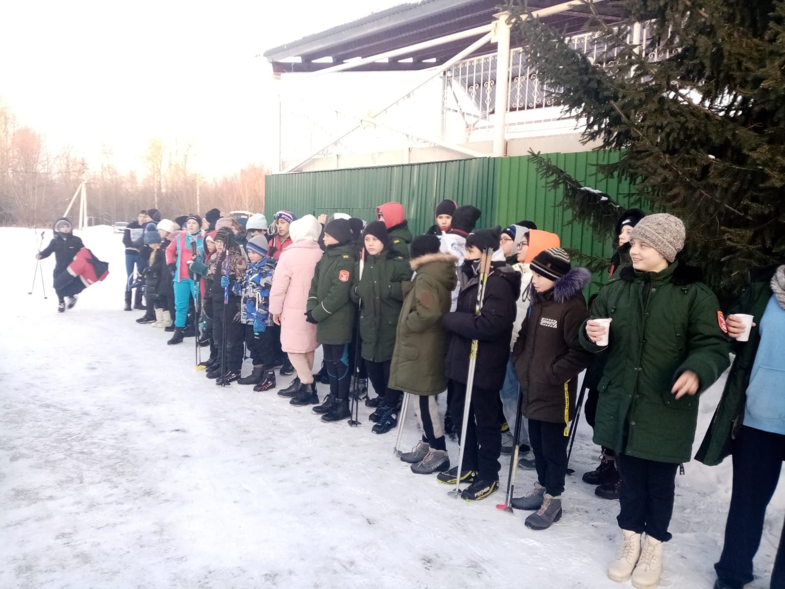 В Черемшане прошли лыжные соревнования