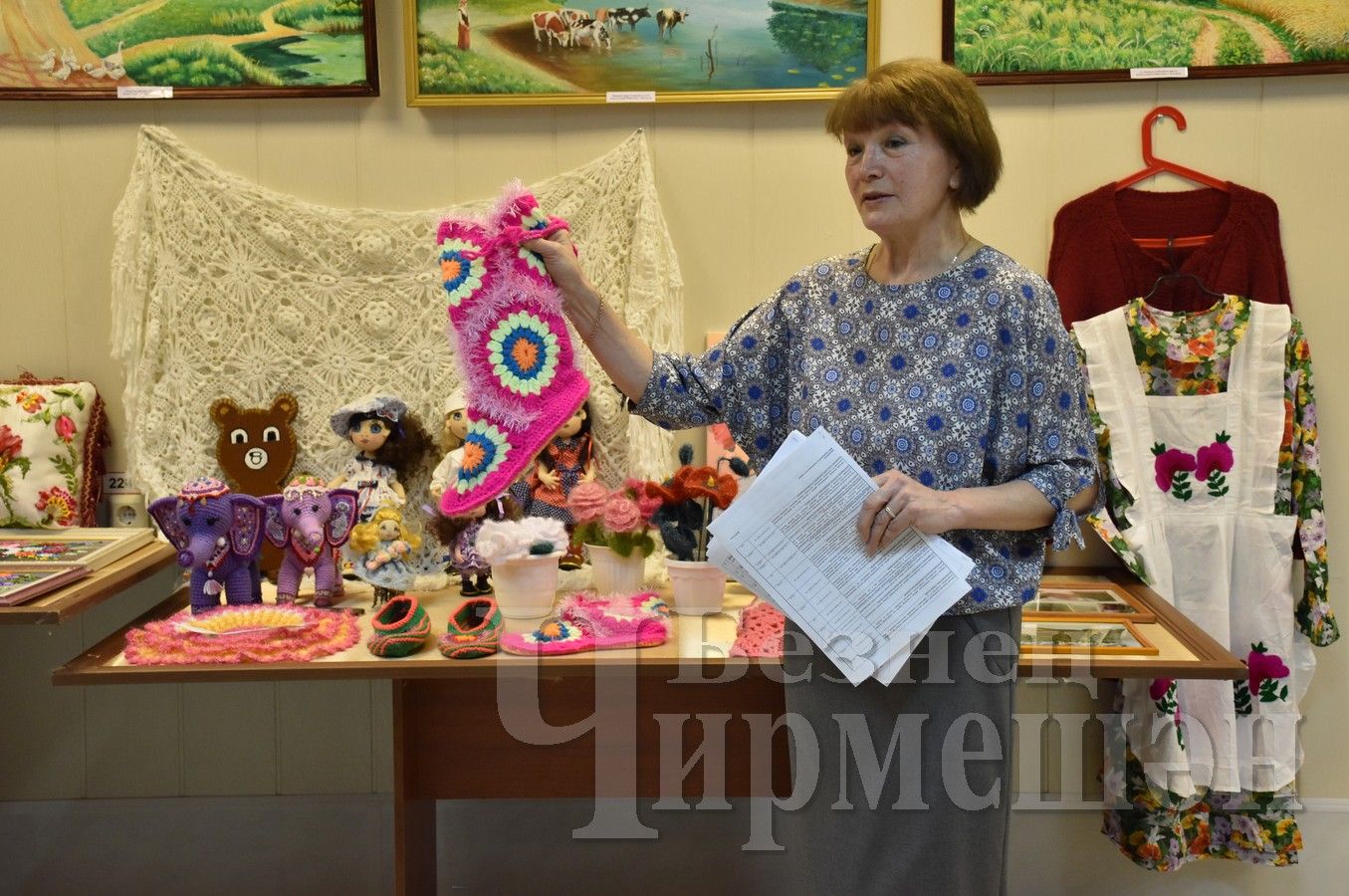 В Черемшанском музее работает новая выставка