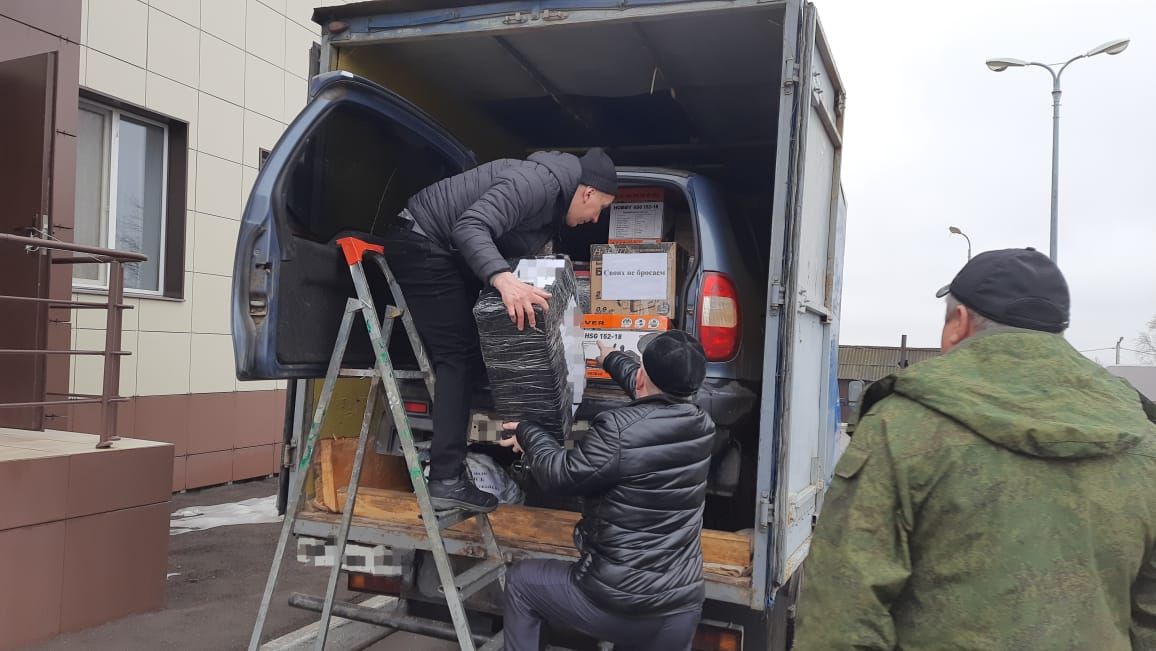 Из Черемшанского района отправили очередную партию гуманитарной помощи