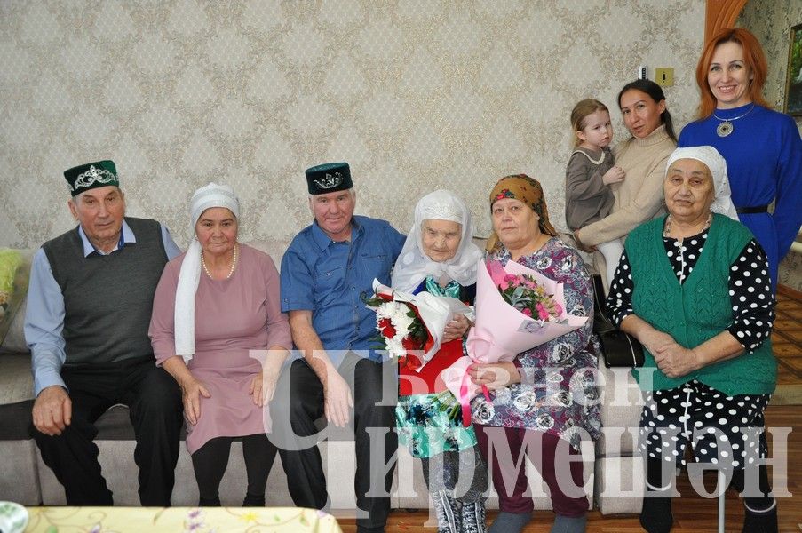 Сание Мингалимовой из Беркет Ключа исполнилось 95 лет