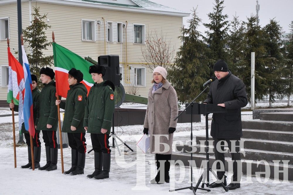 Билгесез солдат көнендә Чирмешәндә митинг булды