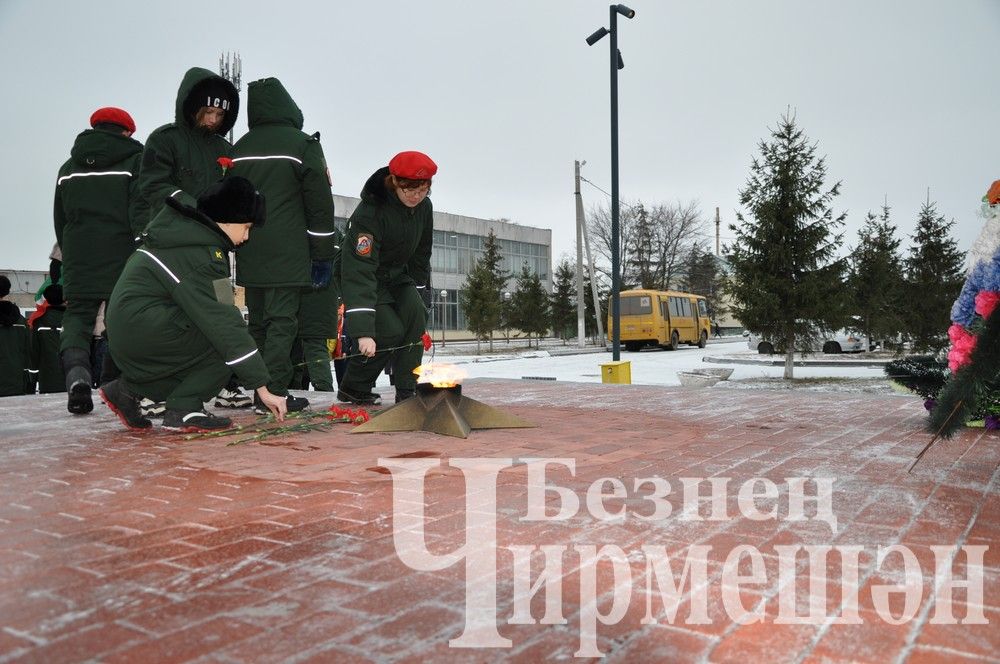 Билгесез солдат көнендә Чирмешәндә митинг булды