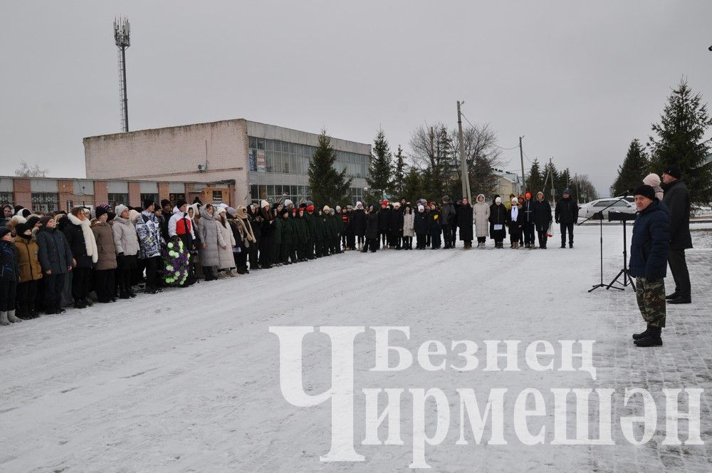 Билгесез солдат көнендә Чирмешәндә митинг булды