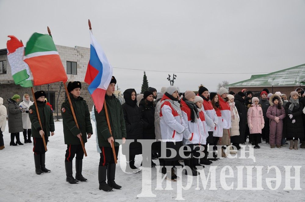 Билгесез солдат көнендә Чирмешәндә митинг булды