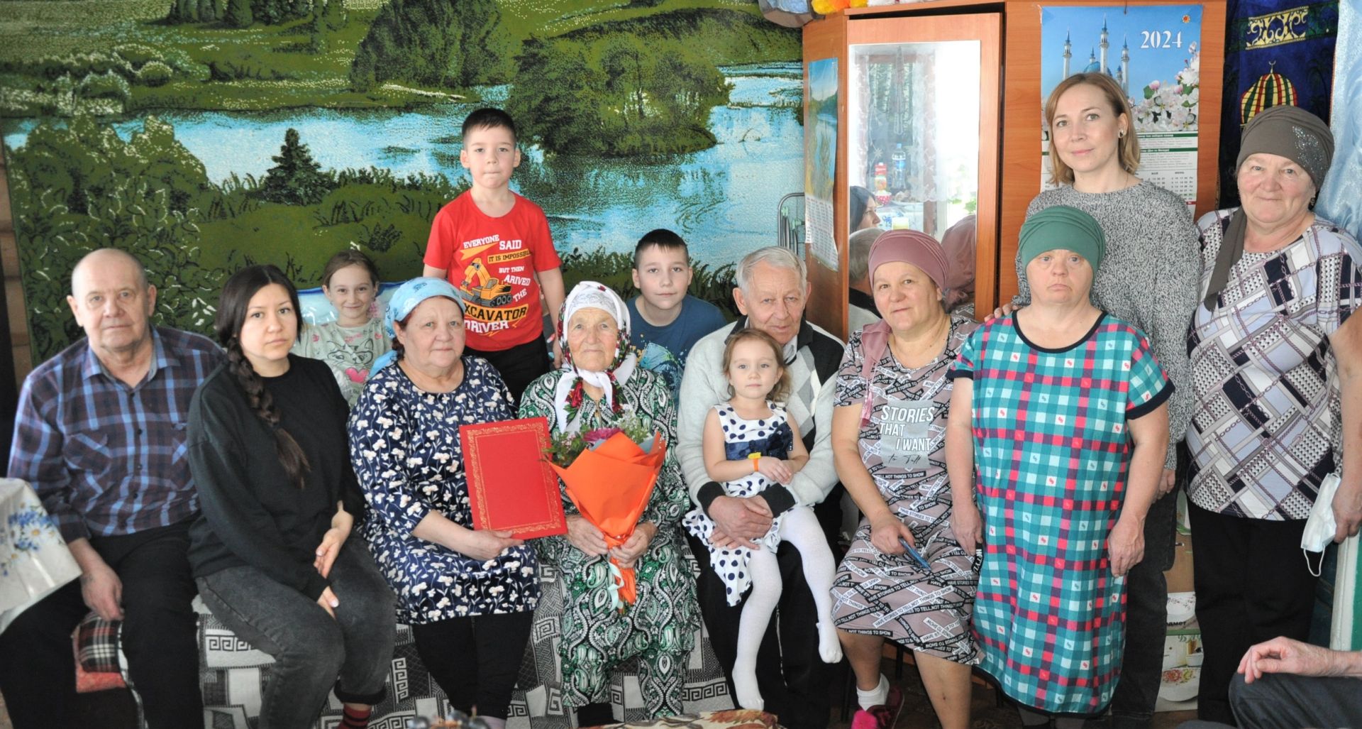 Бәркәтәдә яшәүче 90 яшьлек Галия әбинең туган көне сайлауларга туры килде