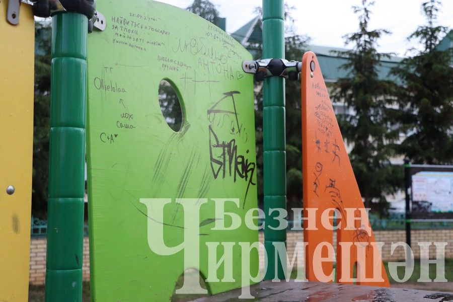 Это не красит нас: в Черемшане есть случаи вандализма