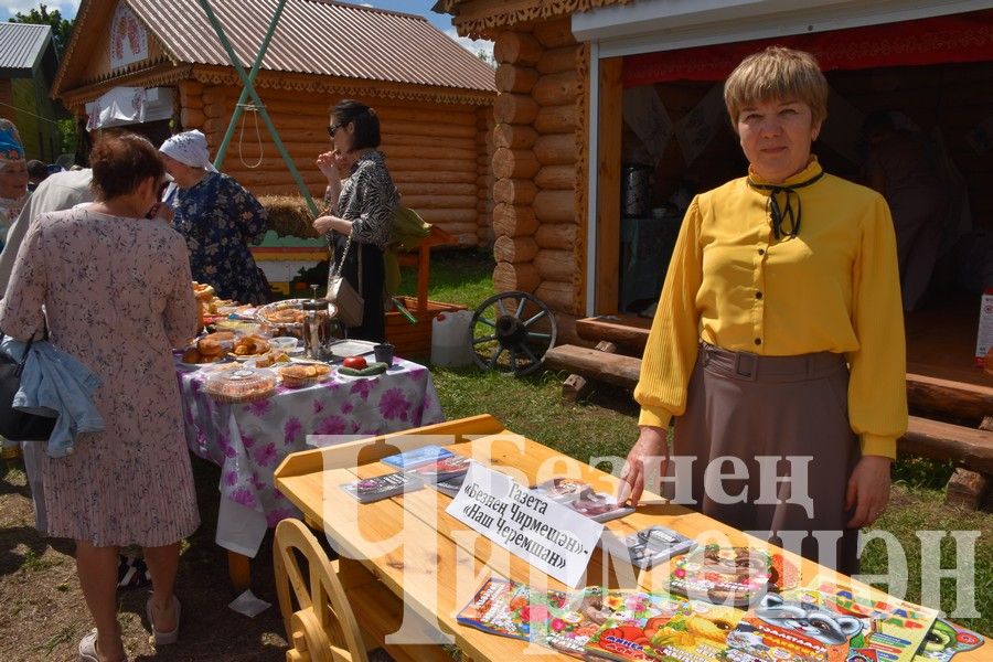 На Сабантуе оформляли подписку на районную газету