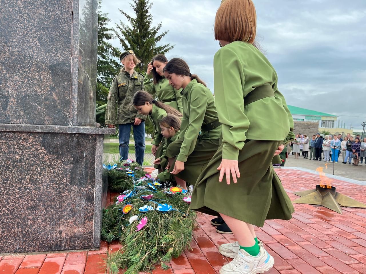 22 июня – День памяти и скорби: в Черемшане прошел митинг