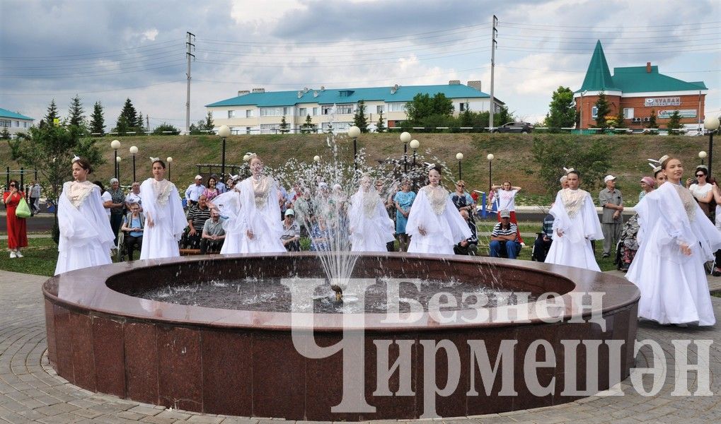 В Черемшане запустили еще один фонтан