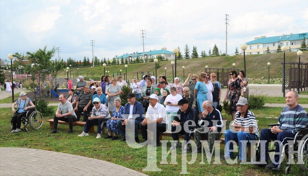 В Черемшане запустили еще один фонтан