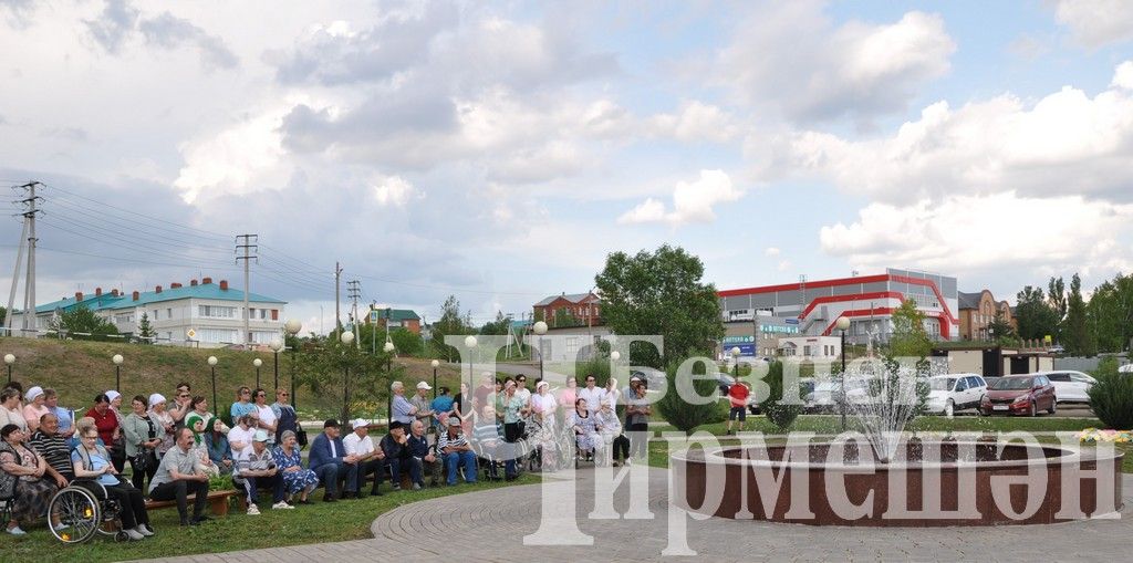 В Черемшане запустили еще один фонтан