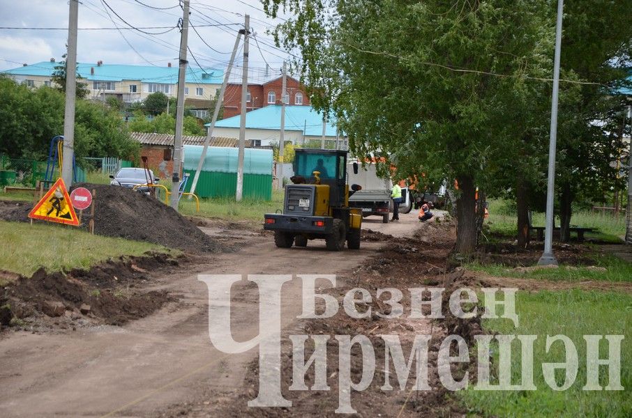 В Черемшане обновляются дворы многоквартирных домов