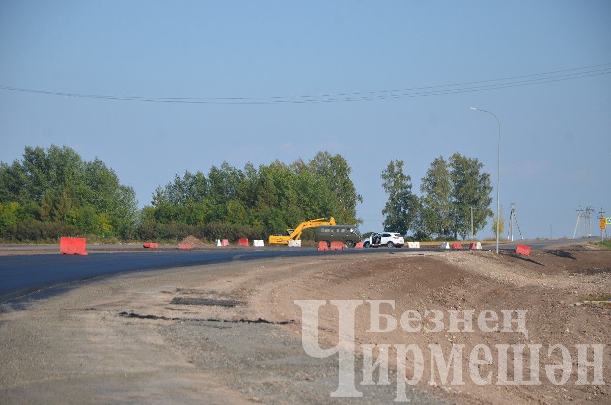 Дорога между Новым Ильмовом и Ульяновкой стала лучше