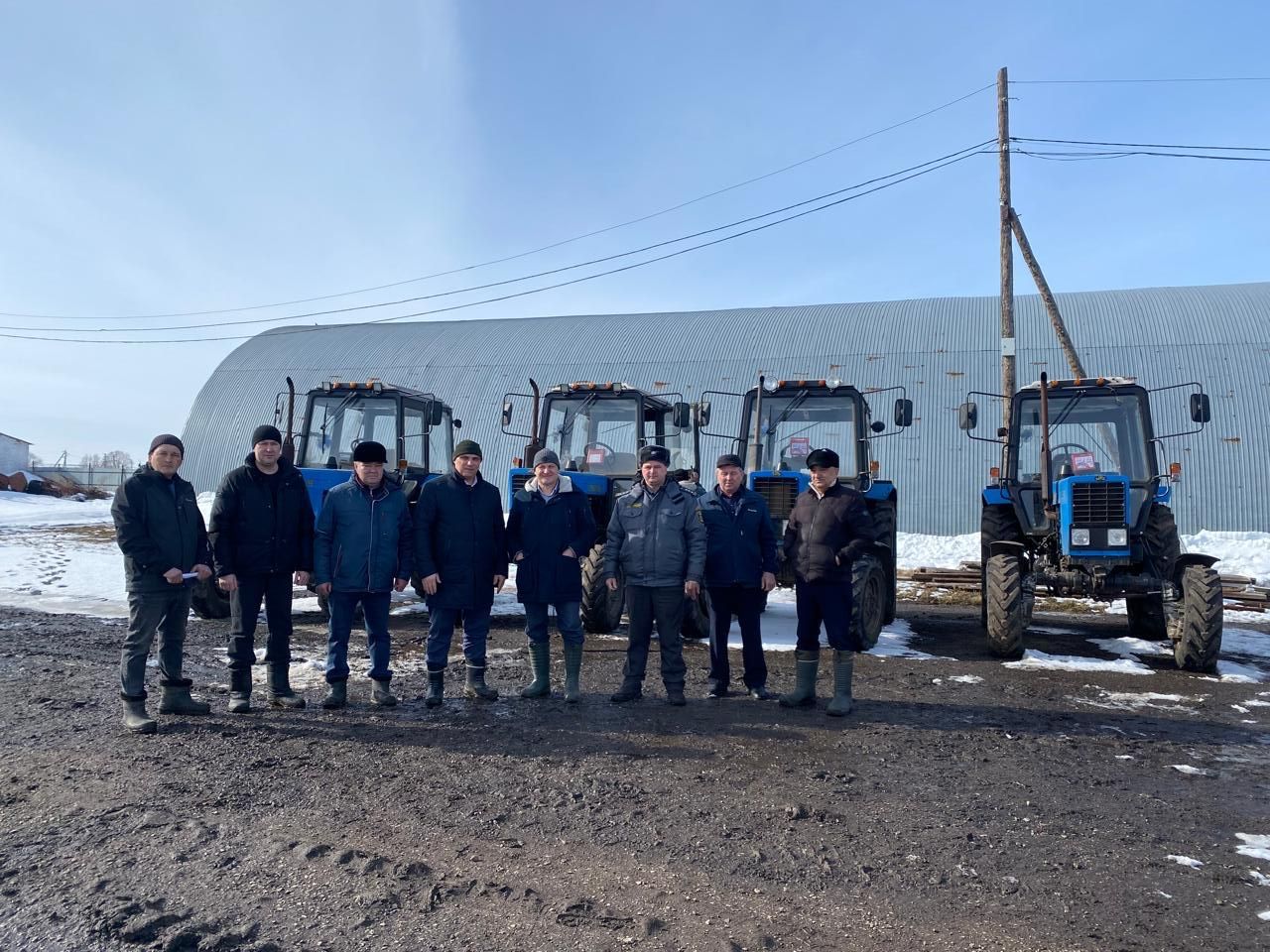 Специальная комиссия проверила машинно-тракторные парки Черемшанского района