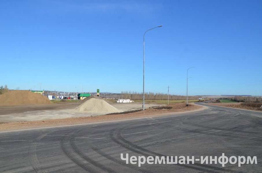 Чирмешәнне әйләнеп узу юлының икенче өлешенә бер кат асфальт түшәделәр