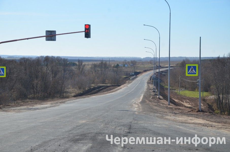 Чирмешәнне әйләнеп узу юлының икенче өлешенә бер кат асфальт түшәделәр