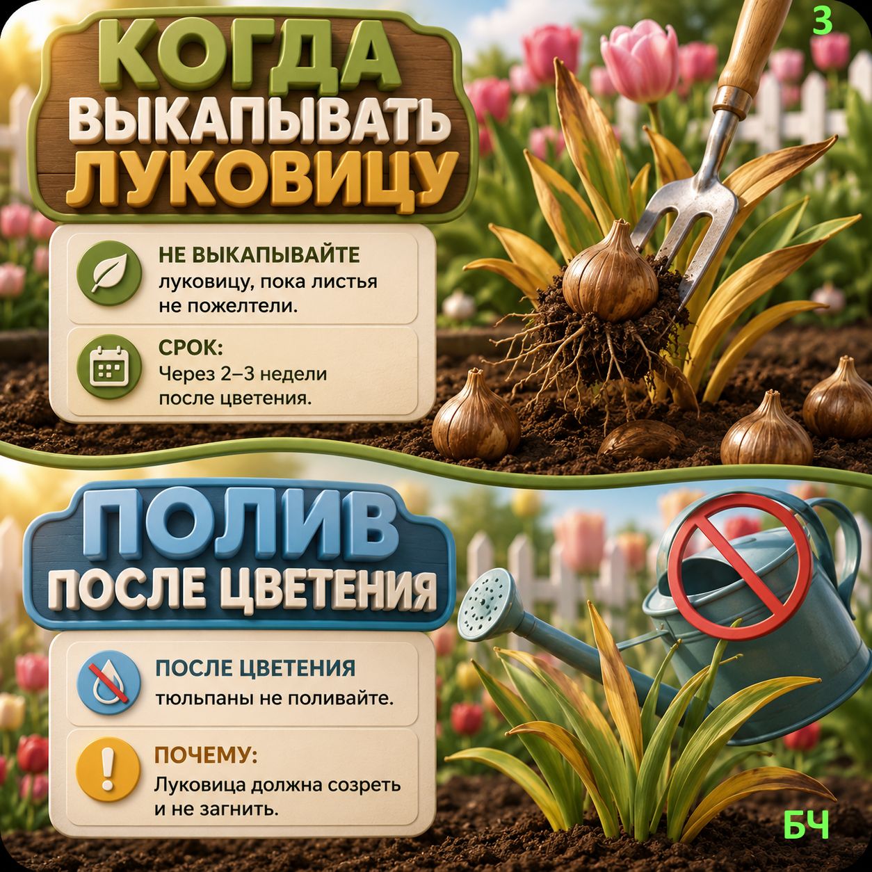 4 основных правила выращивания тюльпанов
