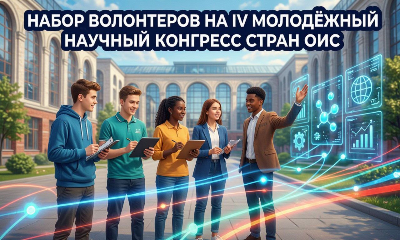 IV Молодёжный научный конгресс стран ОИС: открыт набор волонтёров
