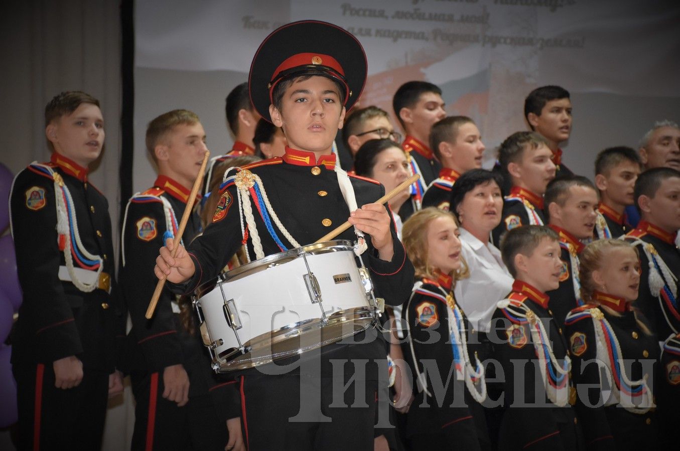 В Черемшане 5 класс кадетской школы принял присягу (ФОТОРЕПОРТАЖ)