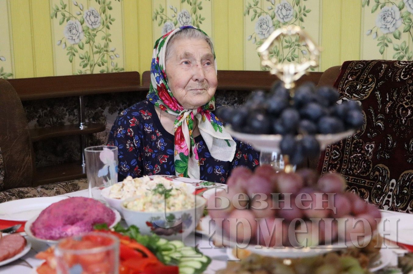 Самой пожилой жительнице Черемшана, Анне Матвейчевой, исполнилось 95 лет (ФОТОРЕПОРТАЖ)