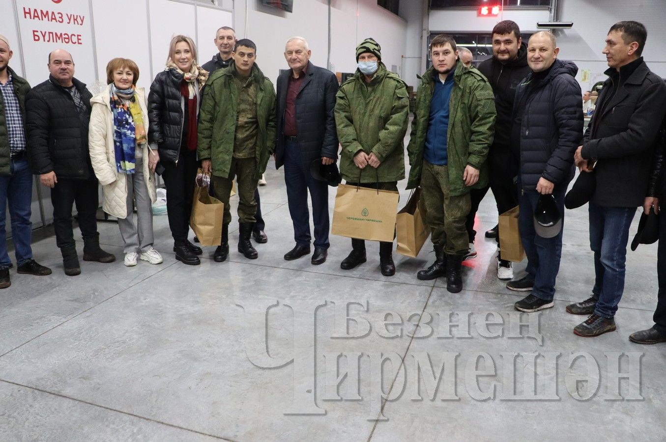 Черемшанская делегация - у мобилизованных земляков (ФОТОРЕПОРТАЖ)