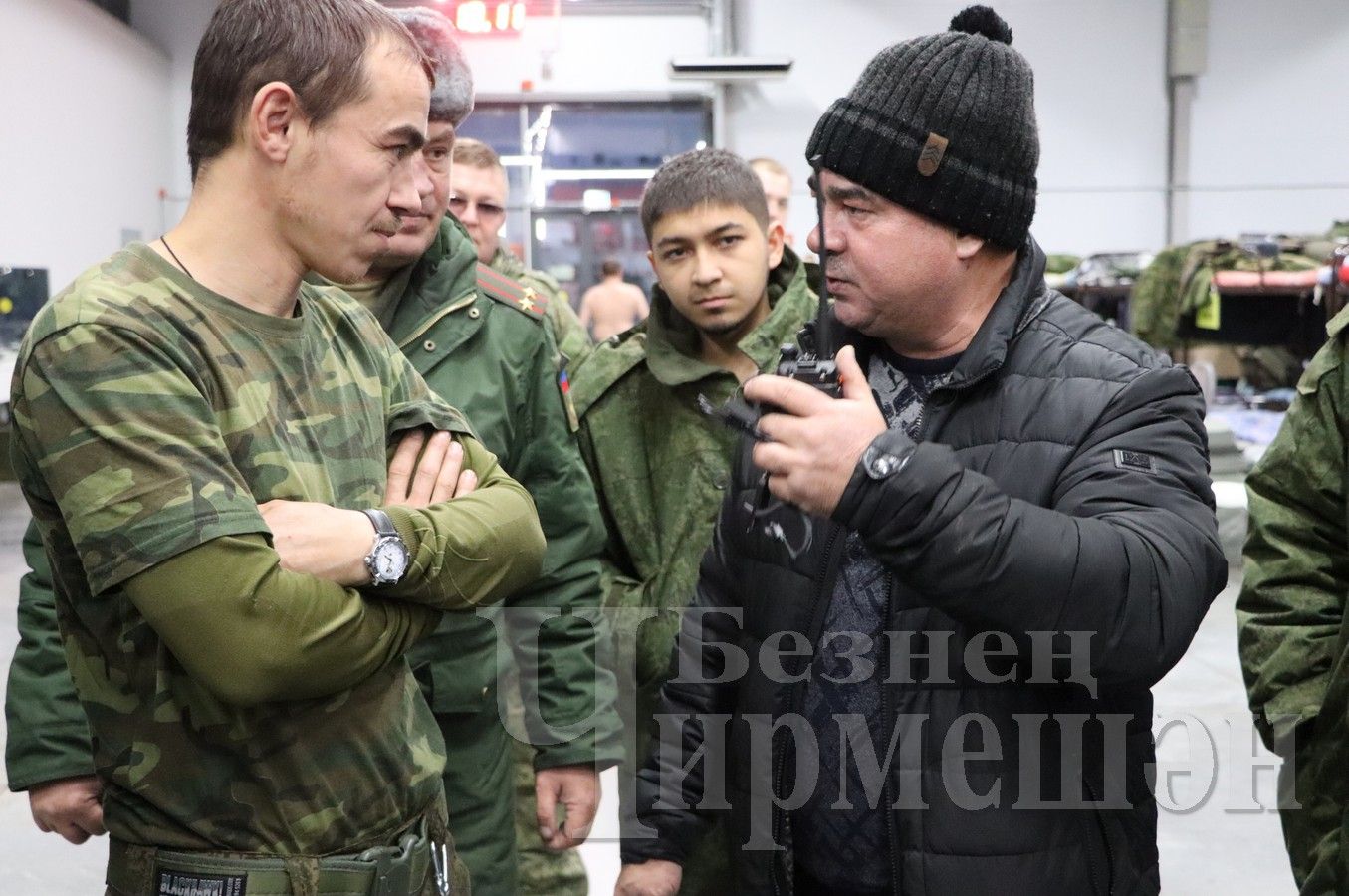 Черемшанская делегация - у мобилизованных земляков (ФОТОРЕПОРТАЖ)