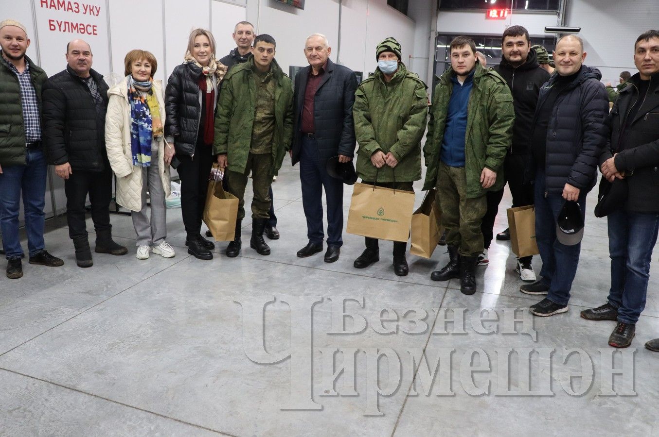 Черемшанская делегация - у мобилизованных земляков (ФОТОРЕПОРТАЖ)