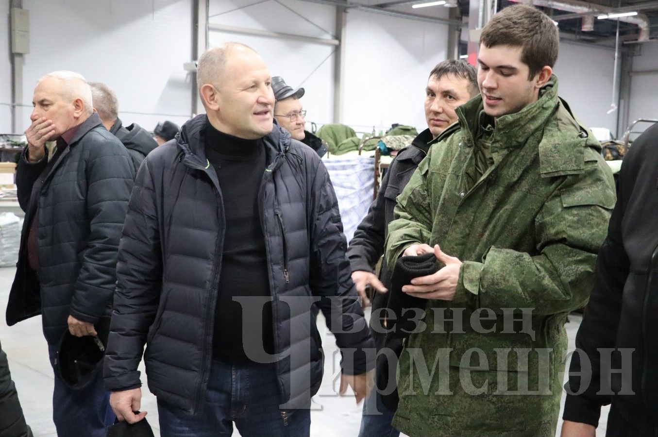 Черемшанская делегация - у мобилизованных земляков (ФОТОРЕПОРТАЖ)