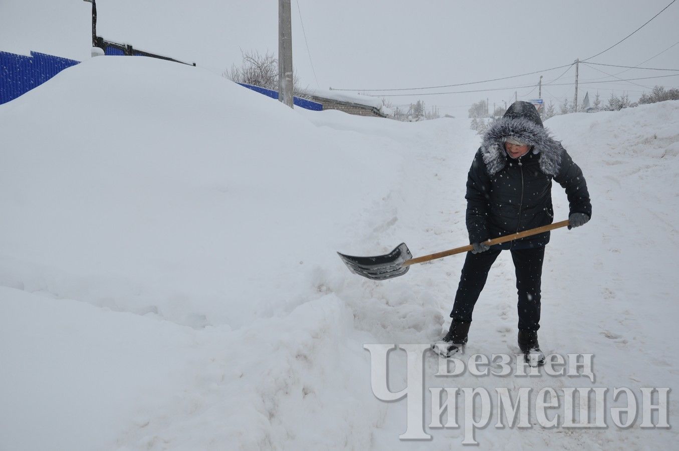 Черемшан замело снегом (ФОТОРЕПОРТАЖ)