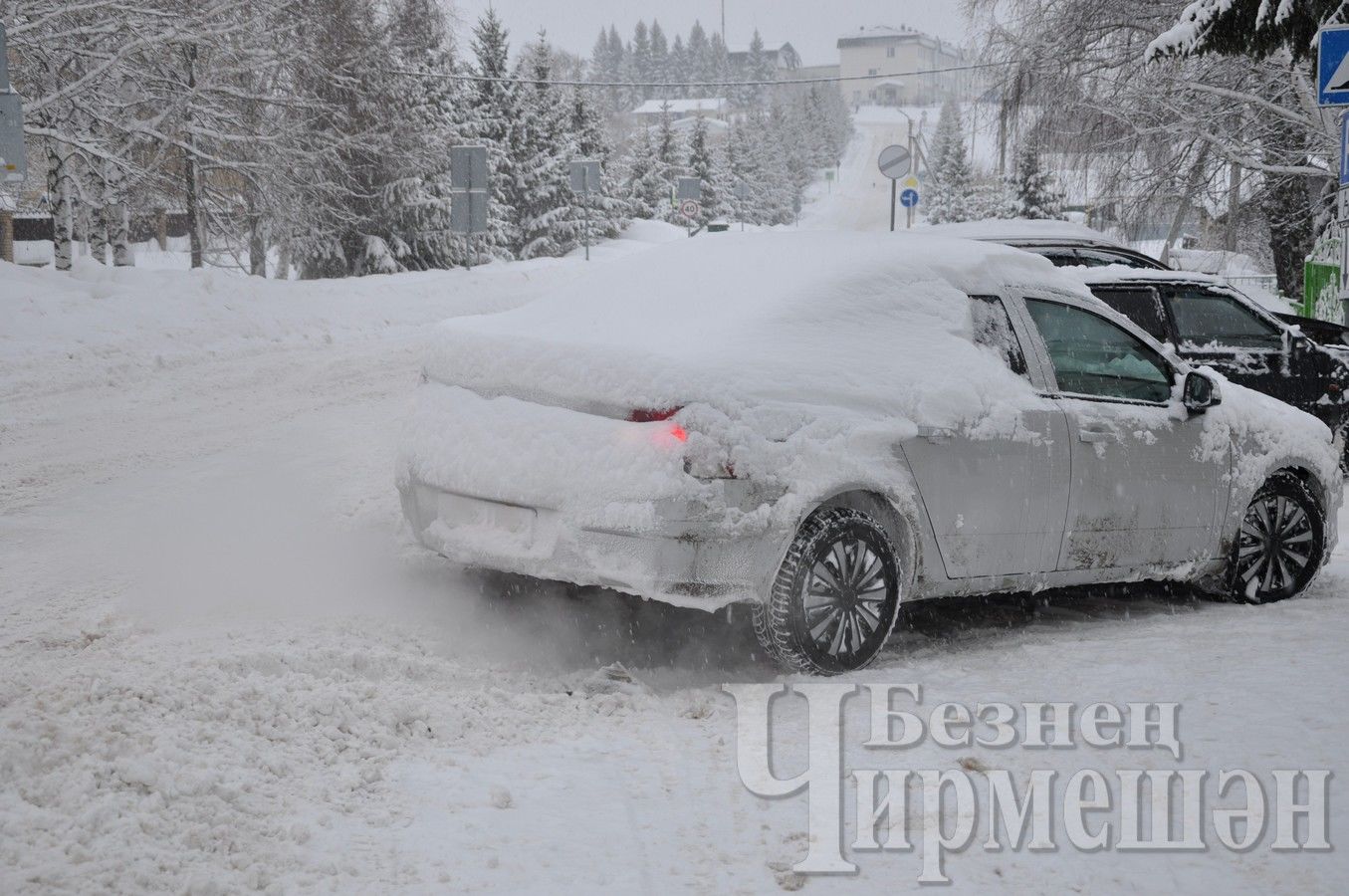 Черемшан замело снегом (ФОТОРЕПОРТАЖ)