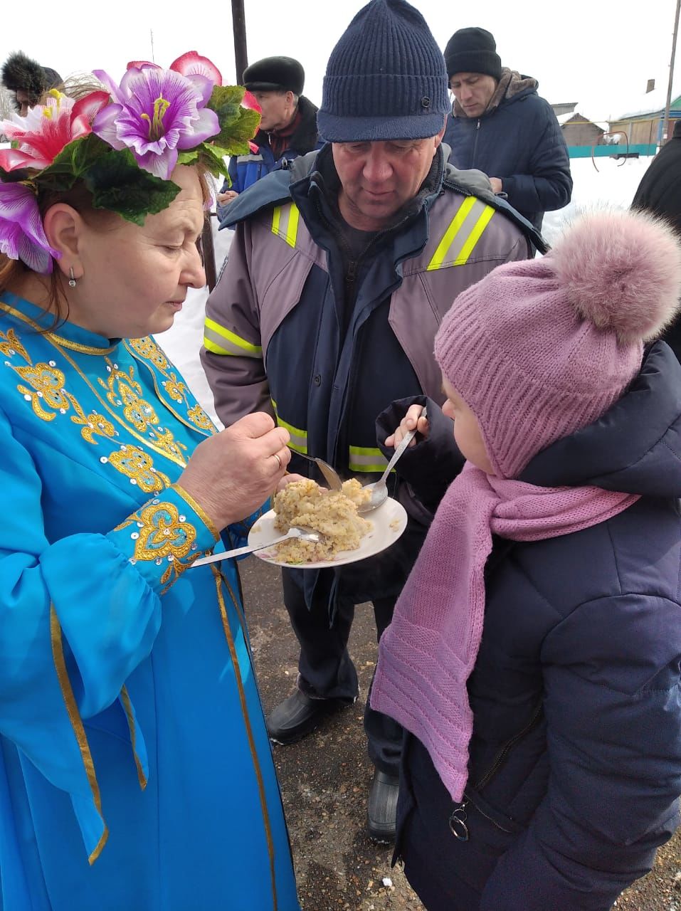 В село Якты Тау пришла Новрузбика (ФОТОРЕПОРТАЖ)