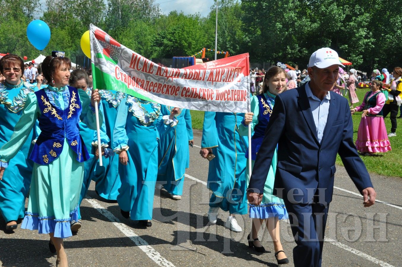 Сабантуй в Черемшане - 2022: открытие праздника (ФОТОРЕПОРТАЖ)