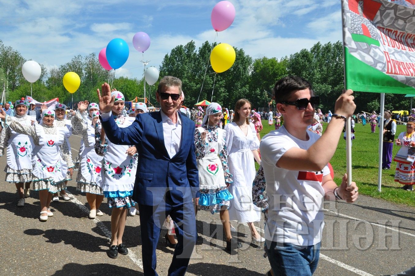 Сабантуй в Черемшане - 2022: открытие праздника (ФОТОРЕПОРТАЖ)