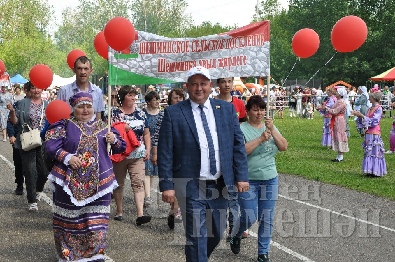 Сабантуй в Черемшане - 2022: открытие праздника (ФОТОРЕПОРТАЖ)