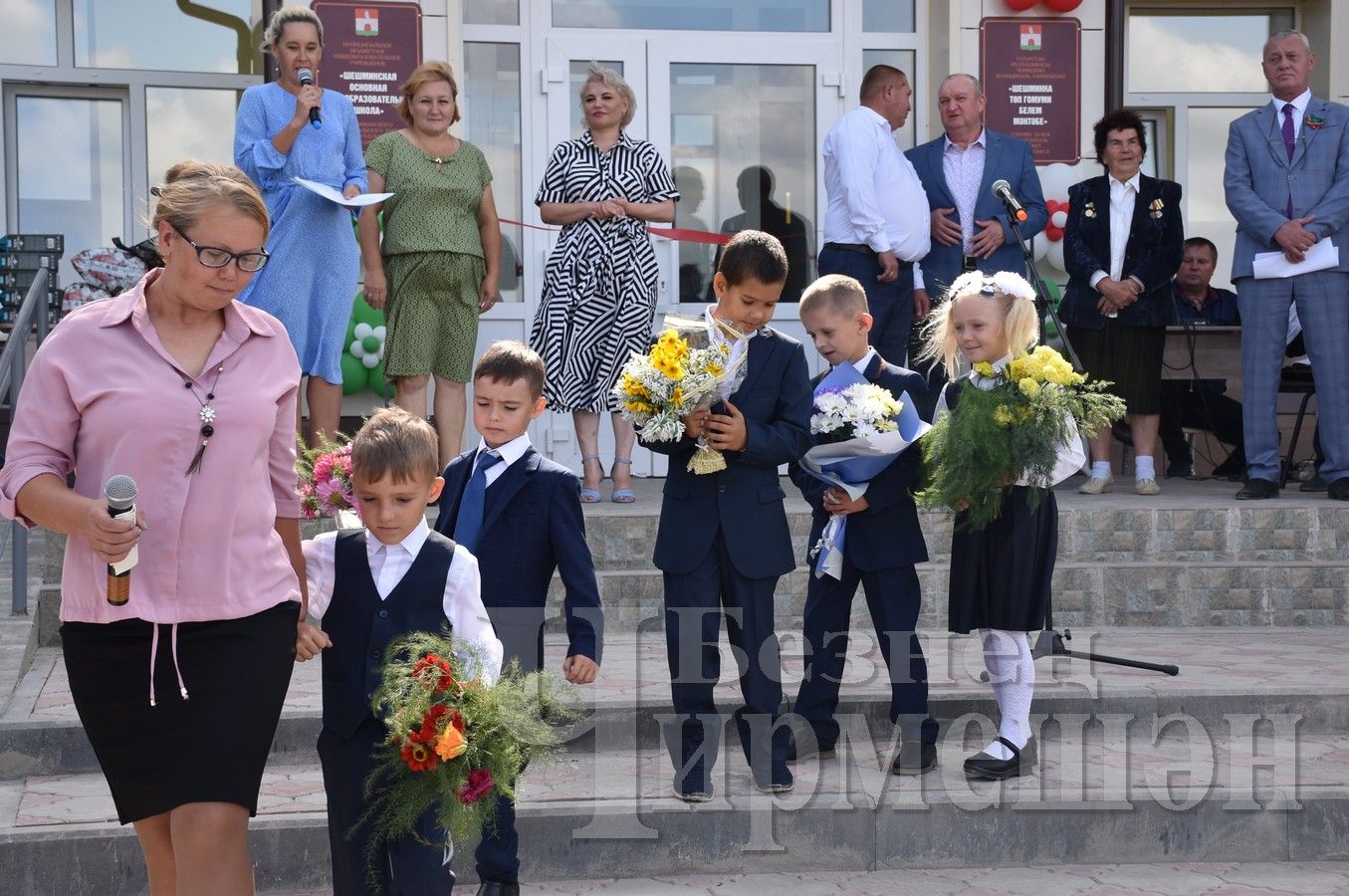 1 сентября в Шешминке после капитального ремонта открыли школу (ФОТОРЕПОРТАЖ)