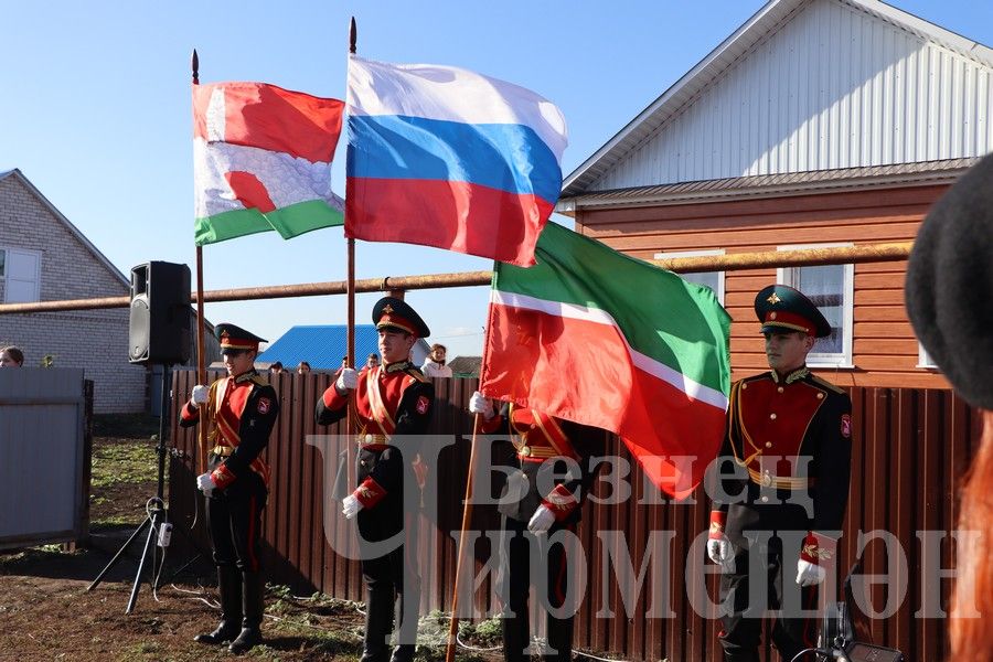 В Новом Ильмово посадили 99 саженцев яблонь (ФОТОРЕПОРТАЖ)