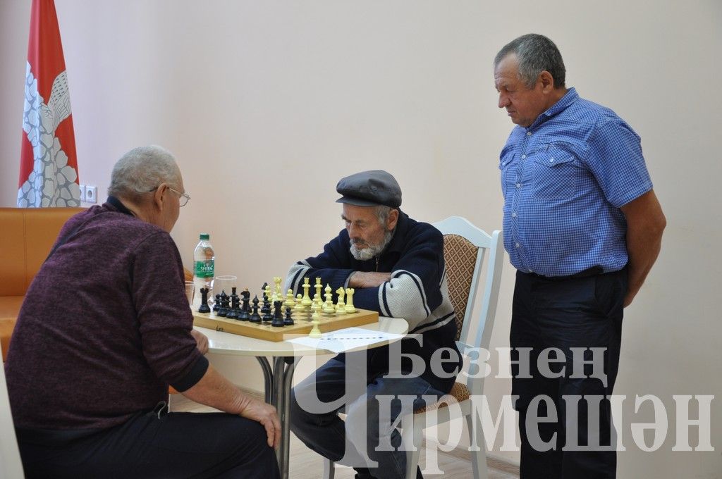 В Черемшане в честь Дня пожилых организовали шахматный турнир (ФОТОРЕПОРТАЖ)