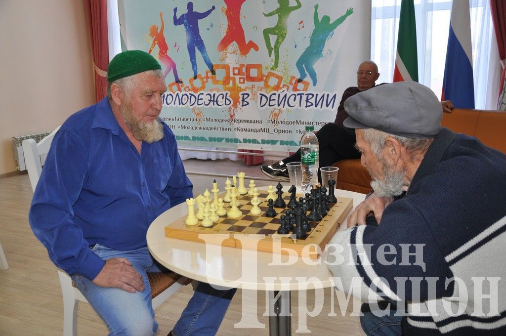 В Черемшане в честь Дня пожилых организовали шахматный турнир (ФОТОРЕПОРТАЖ)