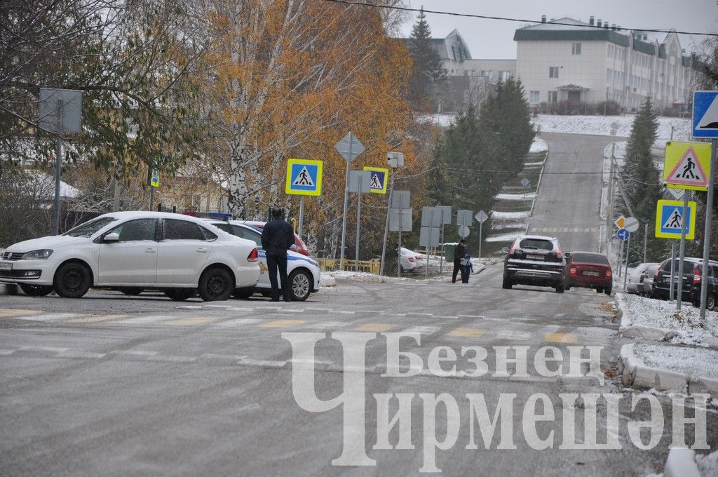 В Черемшане выпал первый снег (ФОТОРЕПОРТАЖ)