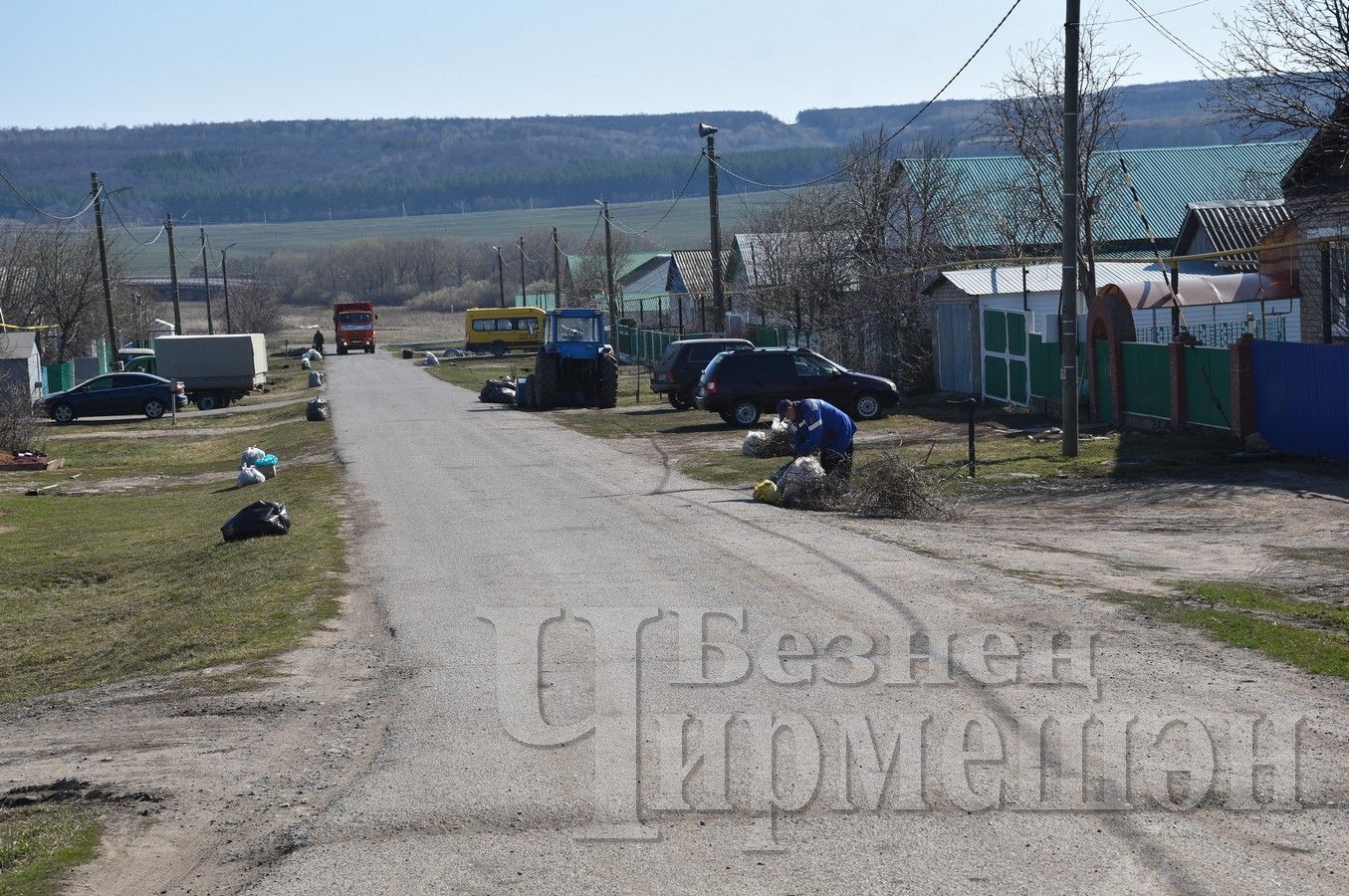 На многих улицах Беркет Ключа царит порядок (ФОТОРЕПОРТАЖ)