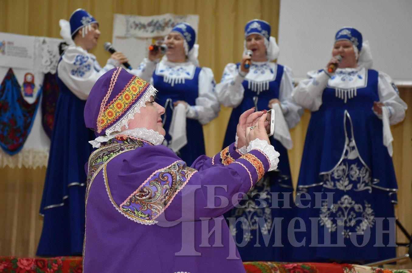 Шешминкада узган Рус мәдәнияте көнендә "Стригушка" курчагы ясадылар (ФОТОРЕПОРТАЖ)