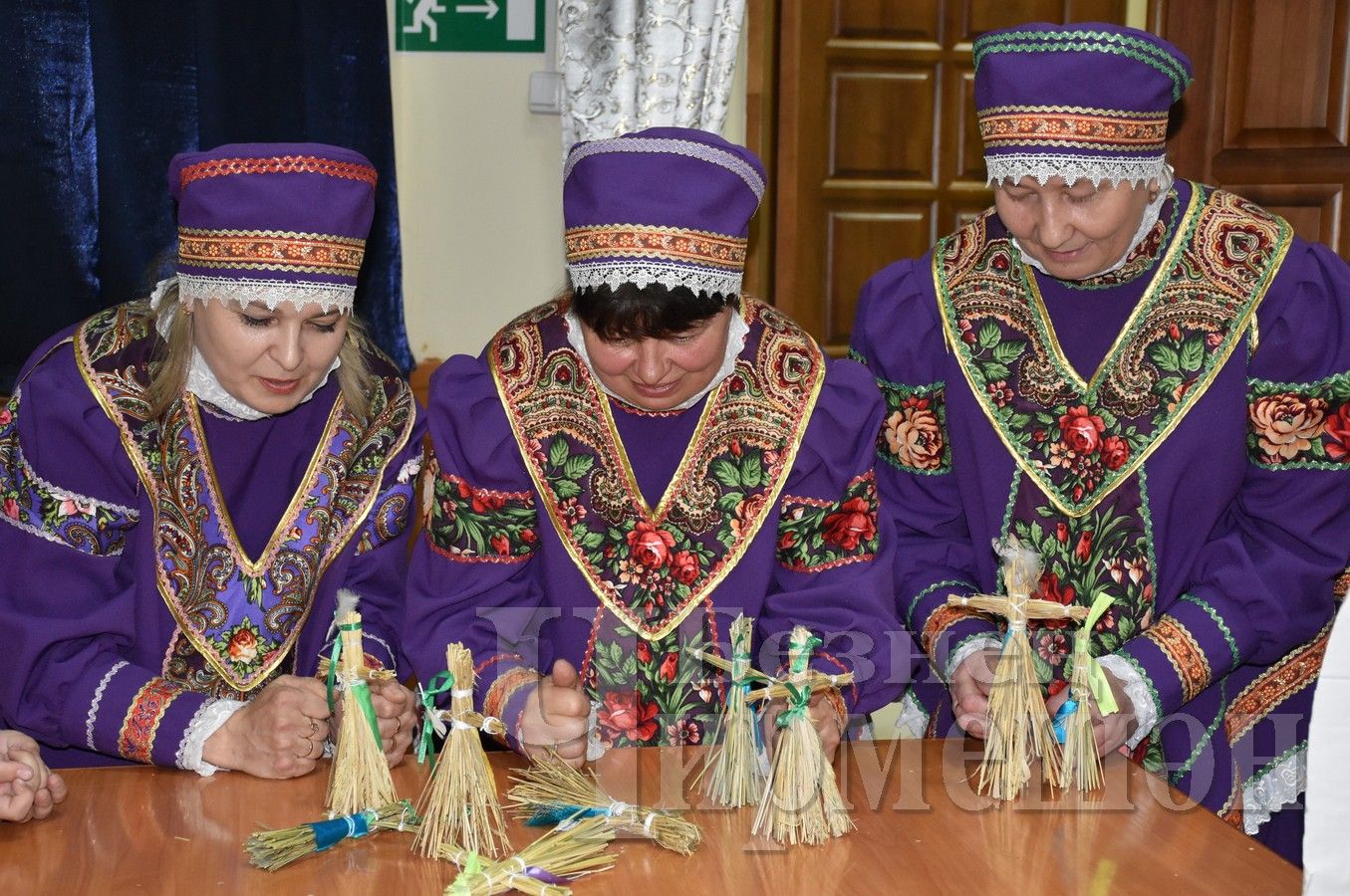 В Шешминке на Дне русской культуры сделали куклу "Стригушку" (ФОТОРЕПОРТАЖ)