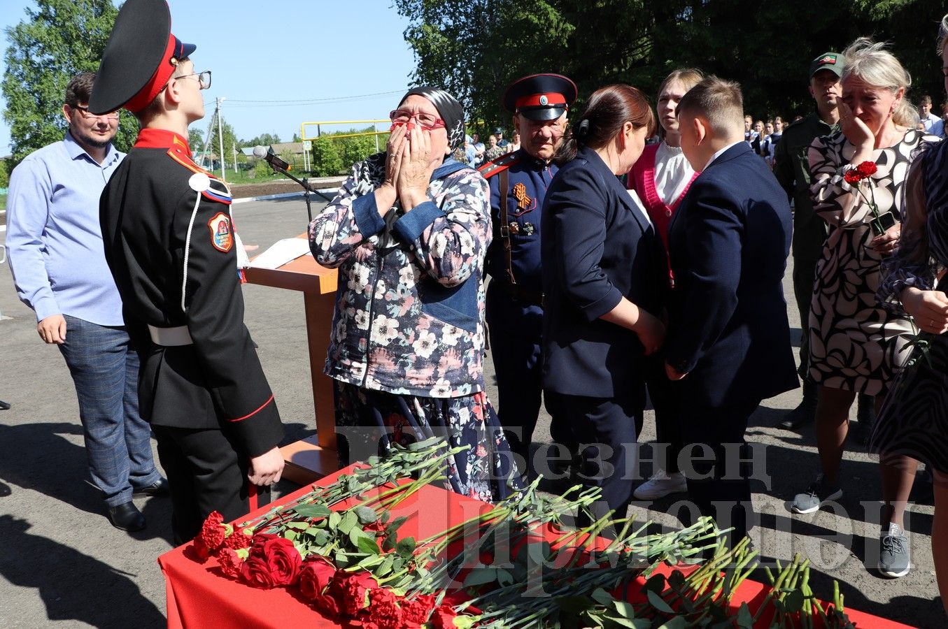 Күтәмәдә Ватан солдаты хөрмәтенә мемориаль такта ачылды (ФОТОРЕПОРТАЖ)